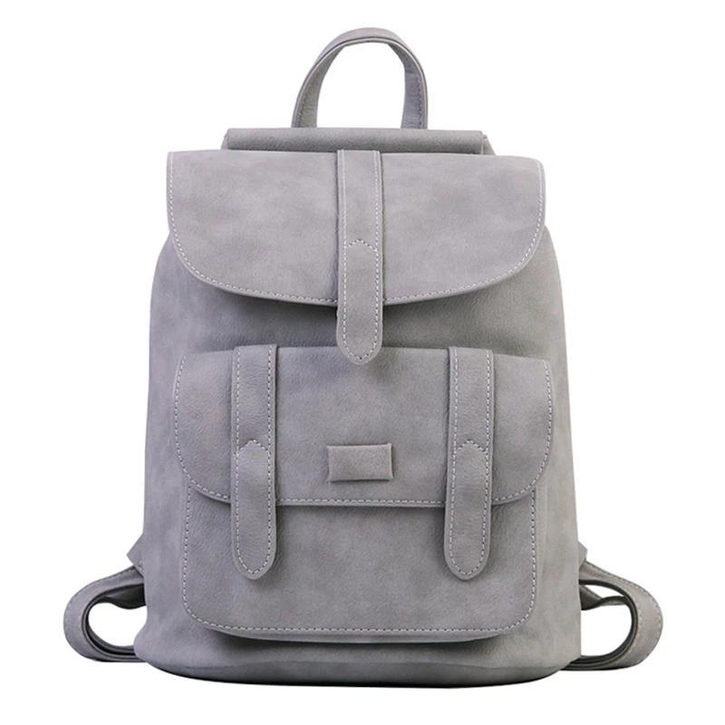 grey suede mini backpack Women's Vegan Suede Leather Mini Backpack – ERucks