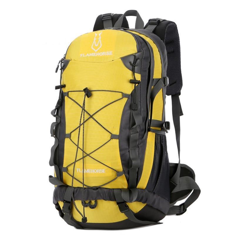 buy leather flame backpack Flame Horse 40L High Capacity Hiking Trekking Backpack – ERucks
