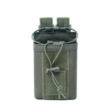 Molle 1000D Nylon Tactical Molle Walkie Talkie Pouch