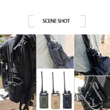 Molle 1000D Nylon Tactical Molle Walkie Talkie Pouch