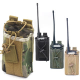 Molle 1000D Nylon Tactical Molle Walkie Talkie Pouch