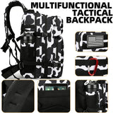 45L 3P Military Molle "Cow Camouflage" Tactical Backpack