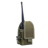 Molle Tactical 1000D Nylon Velcro Radio Pouch