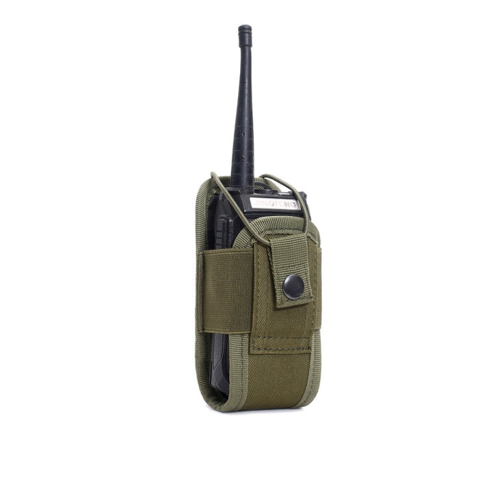 Molle Tactical 1000D Nylon Button Radio Pouch