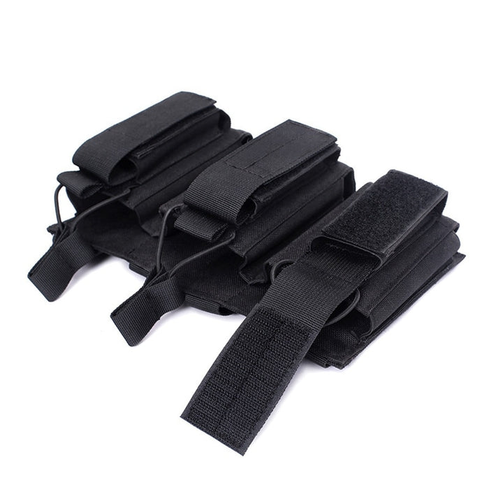 Military Tactical Open-Top 600D Molle AR 5.56 Magazine Pouch