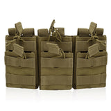 Molle Tactical 600D 5.56 Triple Magazine Double-Layer Mag Pouch