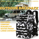 45L 3P Military Molle "Cow Camouflage" Tactical Backpack