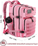 45L 3P Military Molle "Light Pink" Tactical Backpack