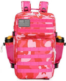 45L 3P Military Molle "Hot Pink Camouflage' Tactical Backpack