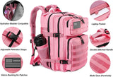 45L 3P Military Molle "Light Pink" Tactical Backpack