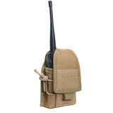 Molle Tactical 1000D Nylon Velcro Radio Pouch