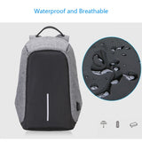 Original Anti-Theft Backpack With USB Charging-Lavender-ERucks