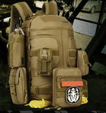 Sinairsoft 35L Military Molle Tactical Backpack-Tactical Black-ERucks