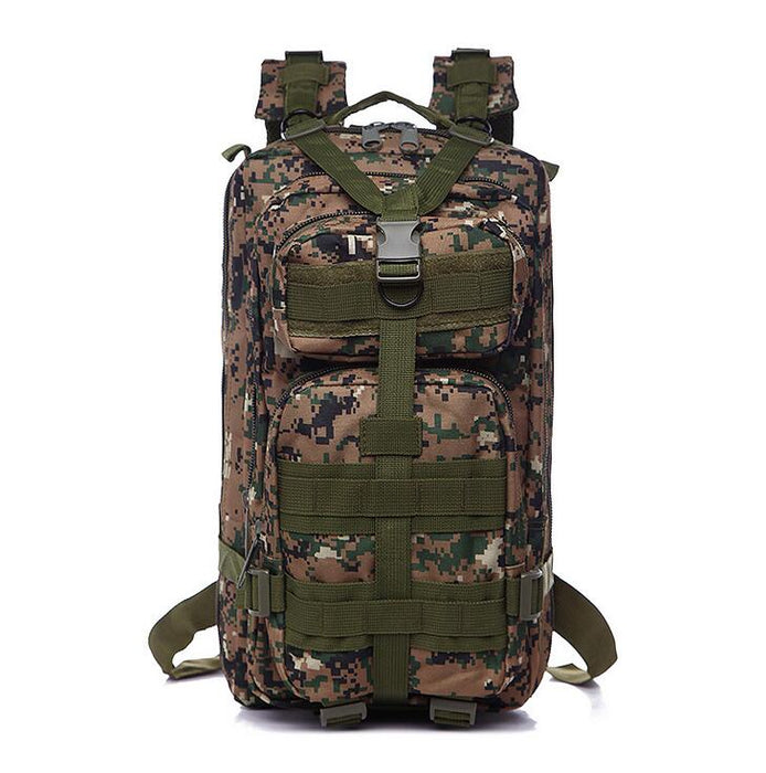25L Molle Military Tactical Backpack-Woodland Digital Camo-ERucks