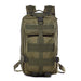 25L Molle Military Tactical Backpack-Woodland Green-ERucks