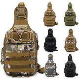 15L Molle Military Tactical Single Shoulder Sling Backpack