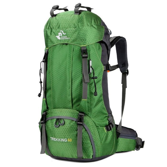 60L High Capacity Camping Hiking Backpack-Forest Green-ERucks