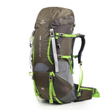 70L Professional Hiking Camping Trekking Rucksack-Army Green 70L-ERucks