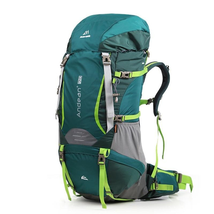 70L Professional Hiking Camping Trekking Rucksack-Turquoise-ERucks