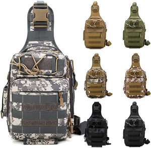 15L Molle Military Tactical Single Shoulder Sling Backpack