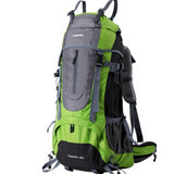 Creeper 60L Camping Nylon Rucksack-Green-50 - 70L-ERucks