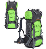 60L Nylon/Oxford Waterproof Camping Hiking Trekking Rucksack