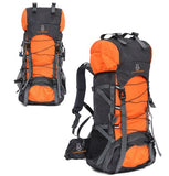 60L Nylon/Oxford Waterproof Camping Hiking Trekking Rucksack