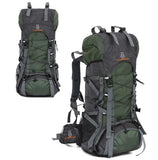 60L Nylon/Oxford Waterproof Camping Hiking Trekking Rucksack