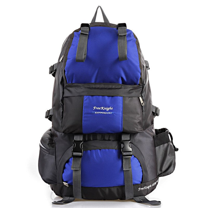 50L High Capacity Outdoor Hiking Camping Trekking Backpack-Glacier Blue-ERucks