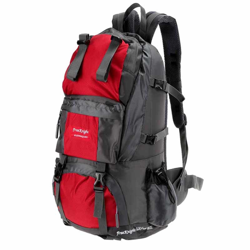 50L High Capacity Outdoor Hiking Camping Trekking Backpack-Slate Grey-ERucks