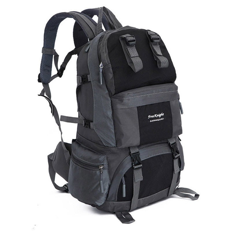 50L High Capacity Outdoor Hiking Camping Trekking Backpack-Slate Grey-ERucks