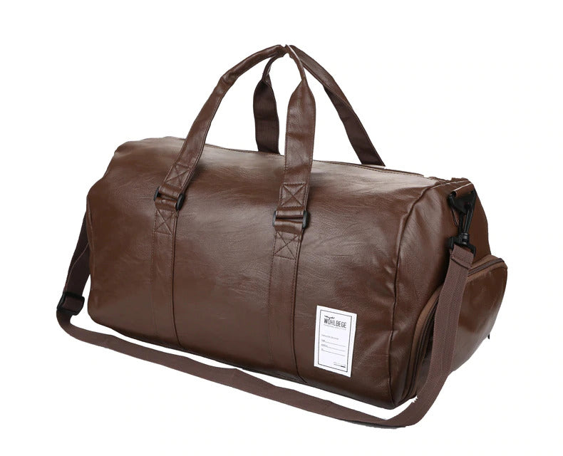 Vegan Leather Business Travel Duffel Bag