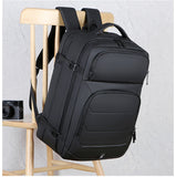 Large Capacity Expandable 17in Laptop Backpack with USB Charging