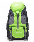 50L Large Waterproof Climbing Hiking Mountaineering Backpack-Fresh Green-ERucks