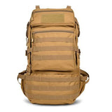 50L Military MOLLE Tactical Army Backpack with Waist Strap-Tactical Black-ERucks