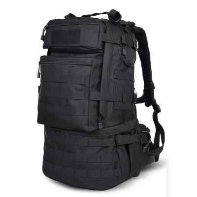 50L Military MOLLE Tactical Army Backpack with Waist Strap-Tactical Black-ERucks