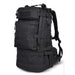 50L Military MOLLE Tactical Army Backpack with Waist Strap-Tactical Black-ERucks