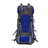 60L Nylon/Oxford Waterproof Camping Hiking Trekking Rucksack-Glacier Blue-ERucks