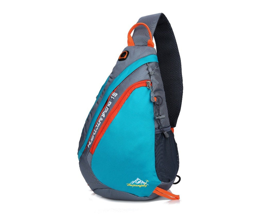 Mens Chest Bag Outdoor Travel Sports Shoulder Sling Backpack Cross Body Bag