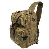 20L Military MOLLE 600D Modular Tactical Army Crossbody Sling Bag-Tan-ERucks