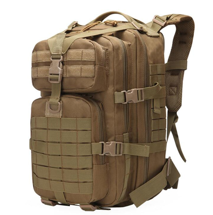 50L Large Military MOLLE Tactical Army Backpack-Khaki-ERucks