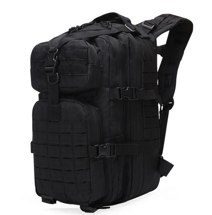 50L Large Military MOLLE Tactical Army Backpack-Tactical Black-ERucks