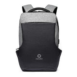 Multi-Function Anti-Theft Fashion Backpack with USB Charging-Gray-ERucks