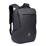 Multi-Function Anti-Theft Fashion Backpack with USB Charging-Black-ERucks