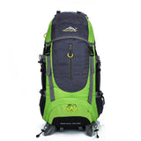 70L Nylon Camping Trekking Hiking Rucksack-Midnight Blue-ERucks