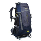 70L Nylon Camping Trekking Hiking Rucksack-Midnight Blue-ERucks