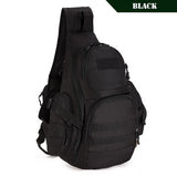 PROTECTOR PLUS 20L Military Molle Tactical Sling Backpack-Tactical Black-ERucks