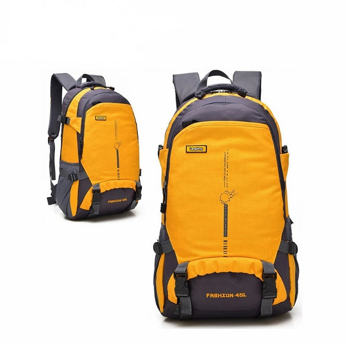 45L Euro Outdoor Waterproof Climbing Camping Trekking Backpack-Bumble Yellow-ERucks