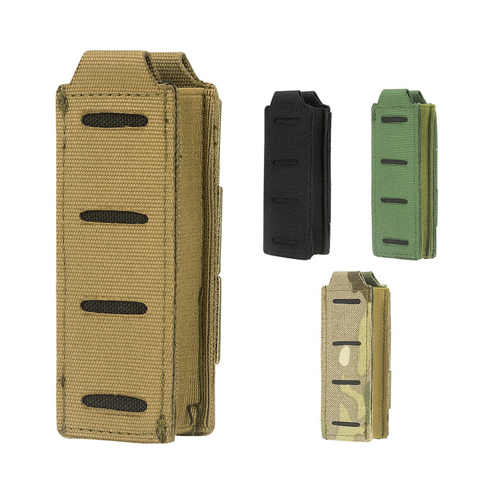 Military Molle Tactical 9mm Single Magazine Pouch