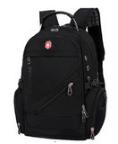 17" Laptop Swiss Design Heavy Duty Backpack with USB Charging Port and Lock